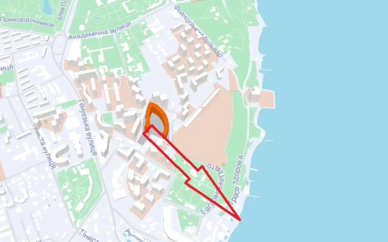Аркадия ЖК Атмосфера Вид на море 3 Секция Балкон Панорама 3