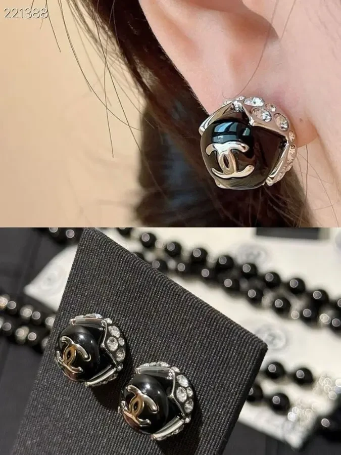 Сережки Chanell 3