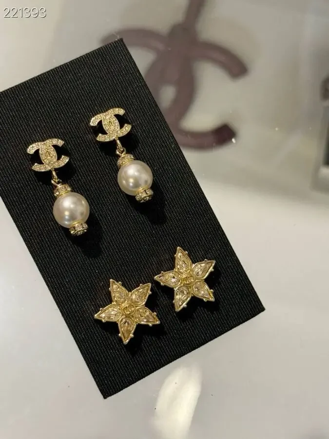 Сережки Chanell 9