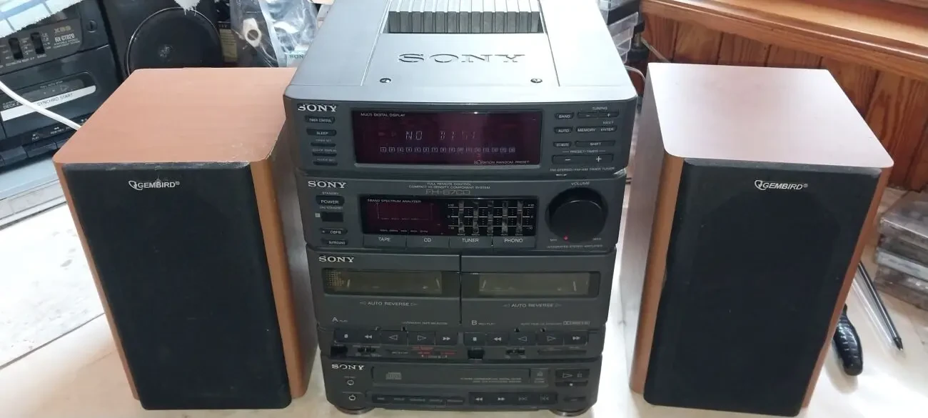 Музичний центр Sony FH-B7CD. Центр в хорошому стані 2