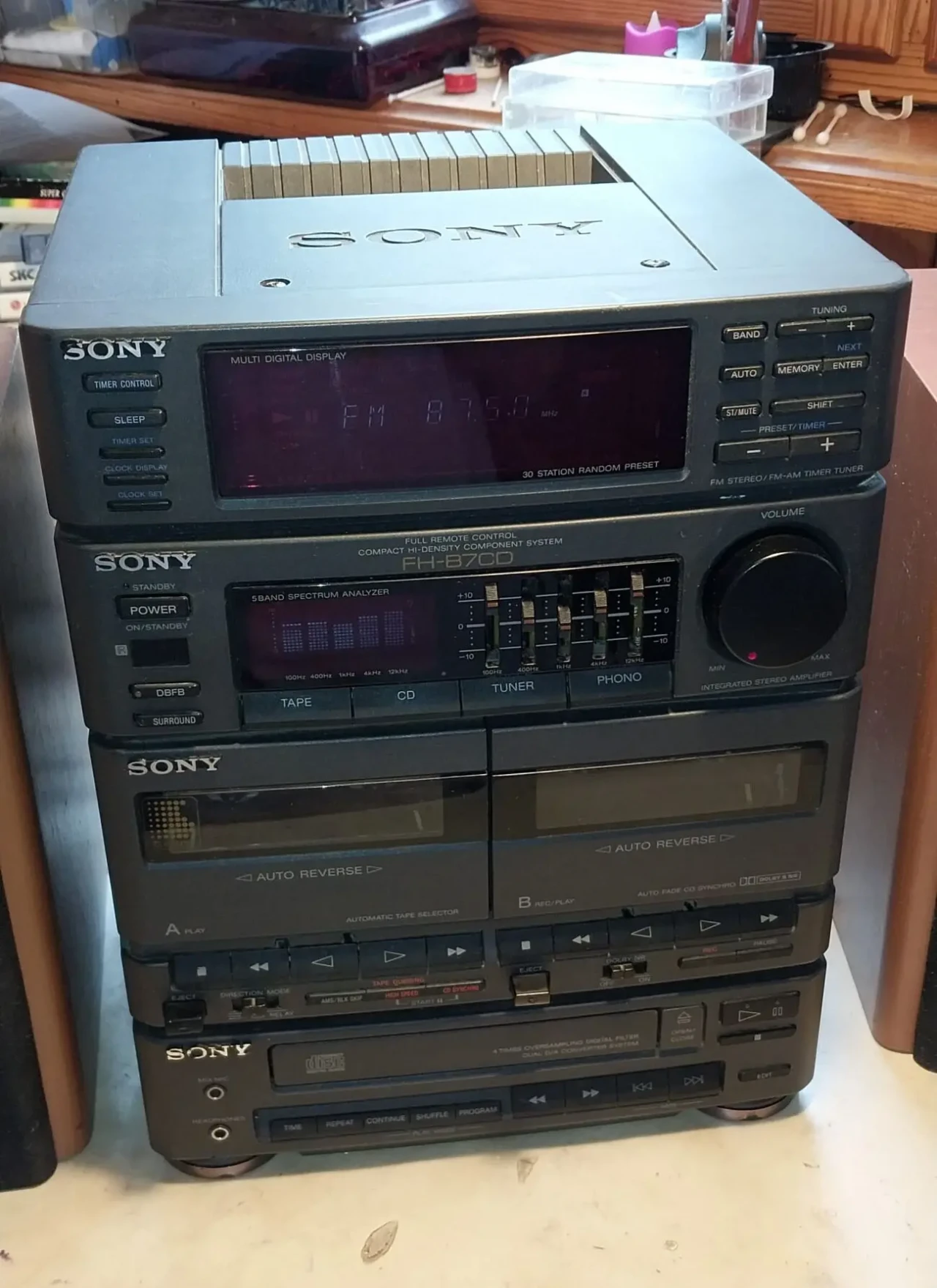 Музичний центр Sony FH-B7CD. Центр в хорошому стані 4