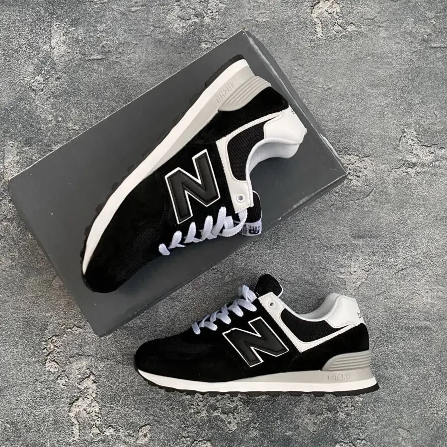 New Balance 574 black/white 2
