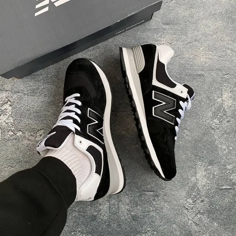 New Balance 574 black/white 5