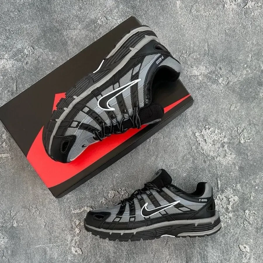 Nike P-6000 Cool grey/black 2