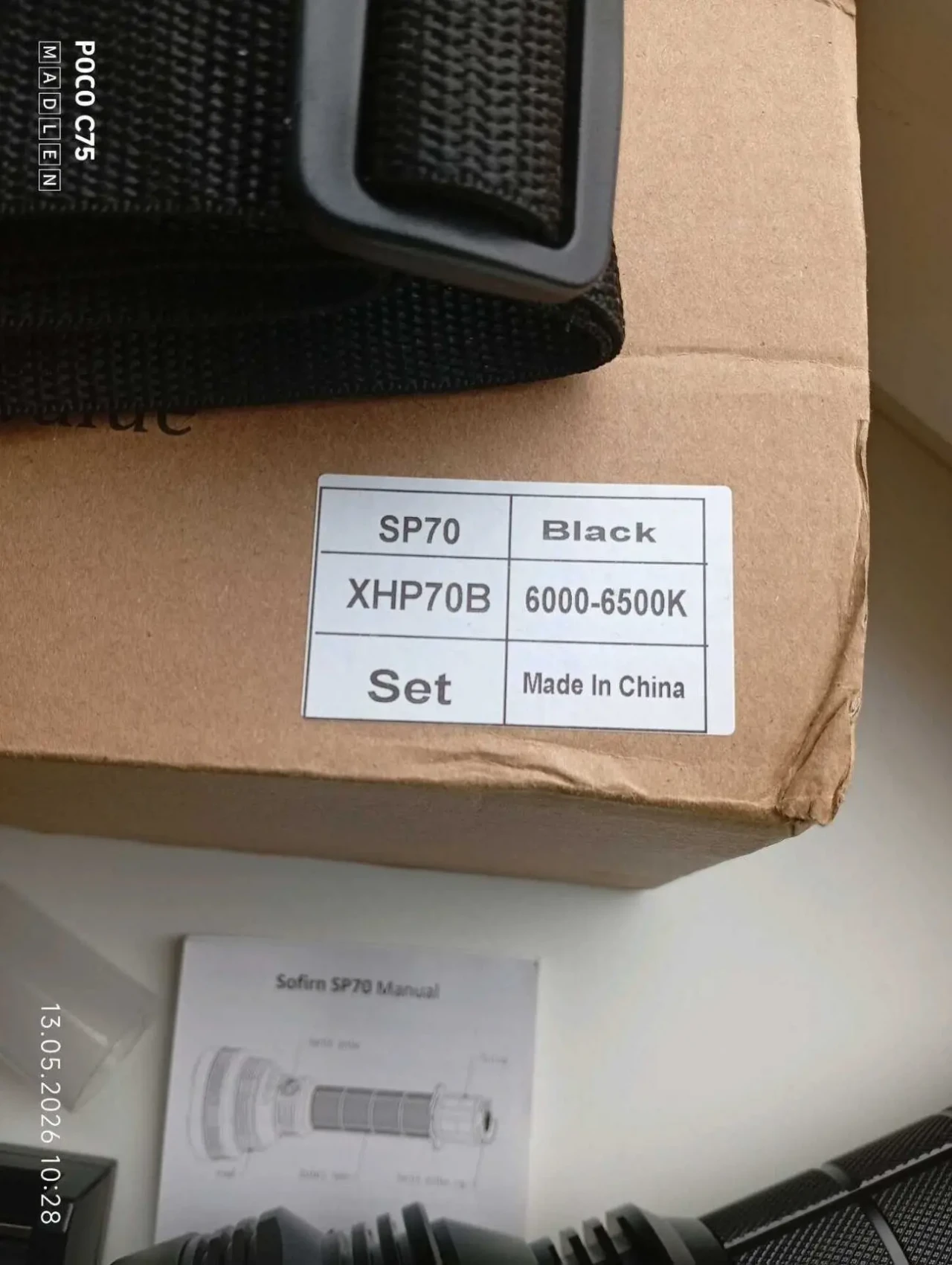 Sofirn SP70 5500LM XHP70.2, повна комплектація (2 акумулятори 26650) 8