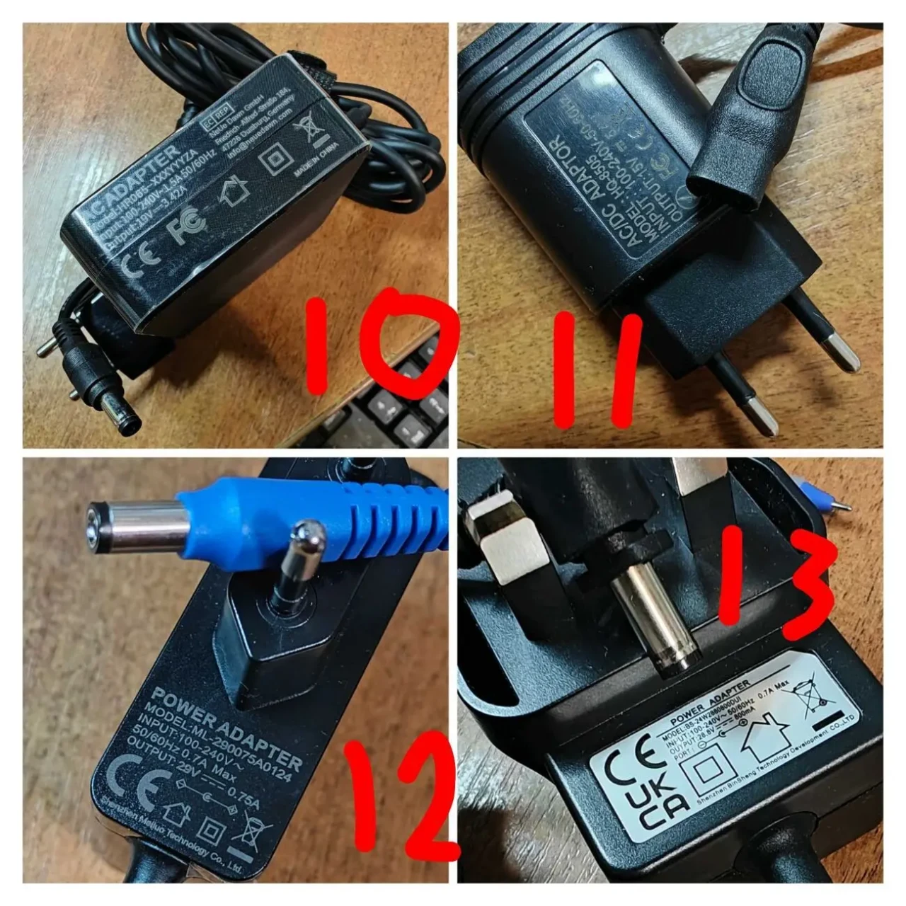 Блок живлення 12v 15v 19v 24v 28,8v 29v 42v 4