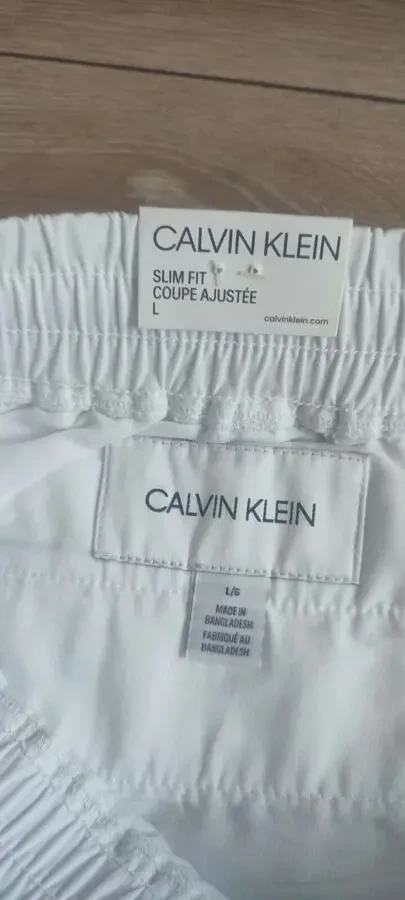 Шорты мужские белые Calvin Klein оригинал 6