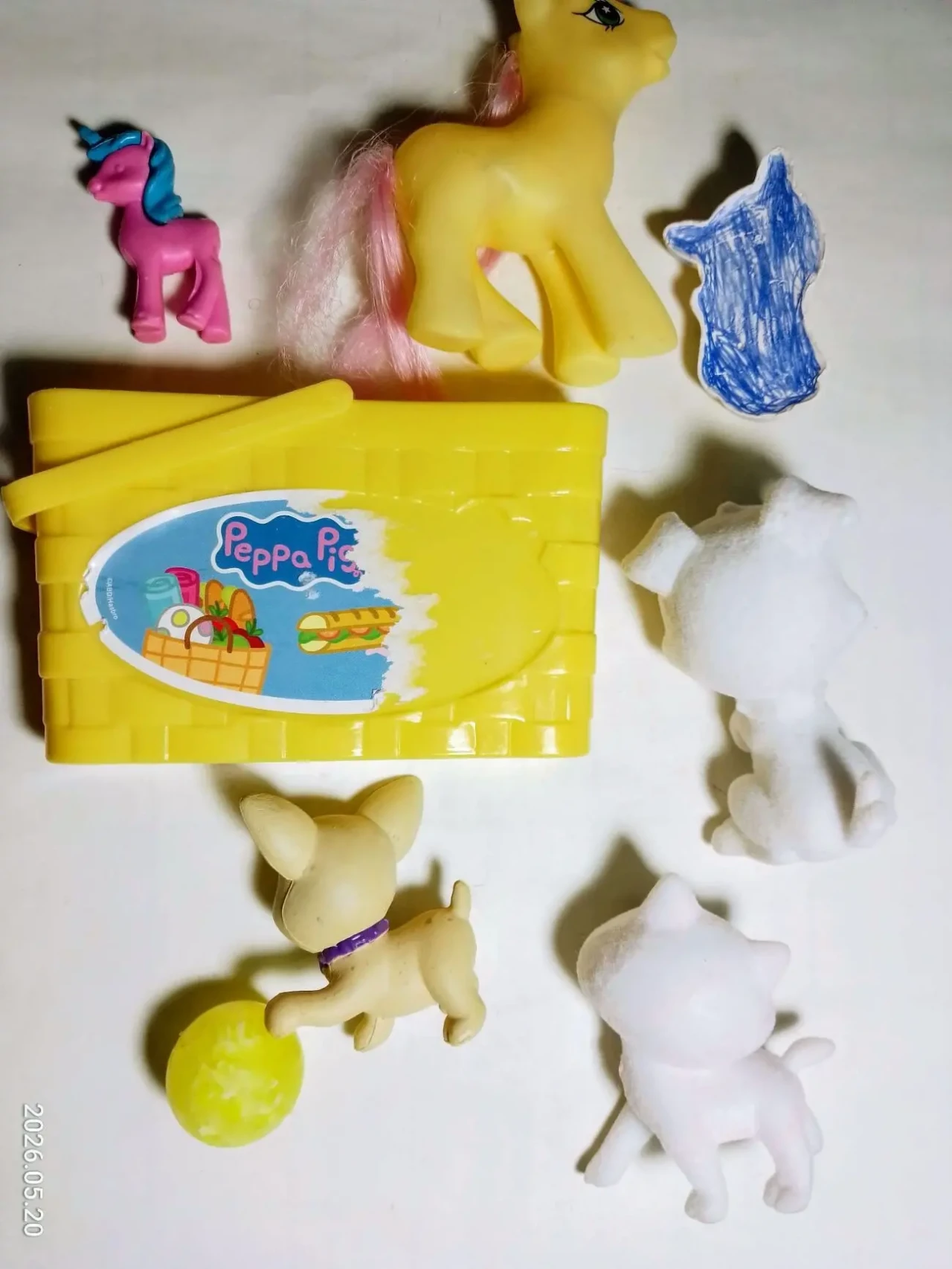 Игрушка модель животные, миньон, заводная снупи, 10 штук набор пластик 3