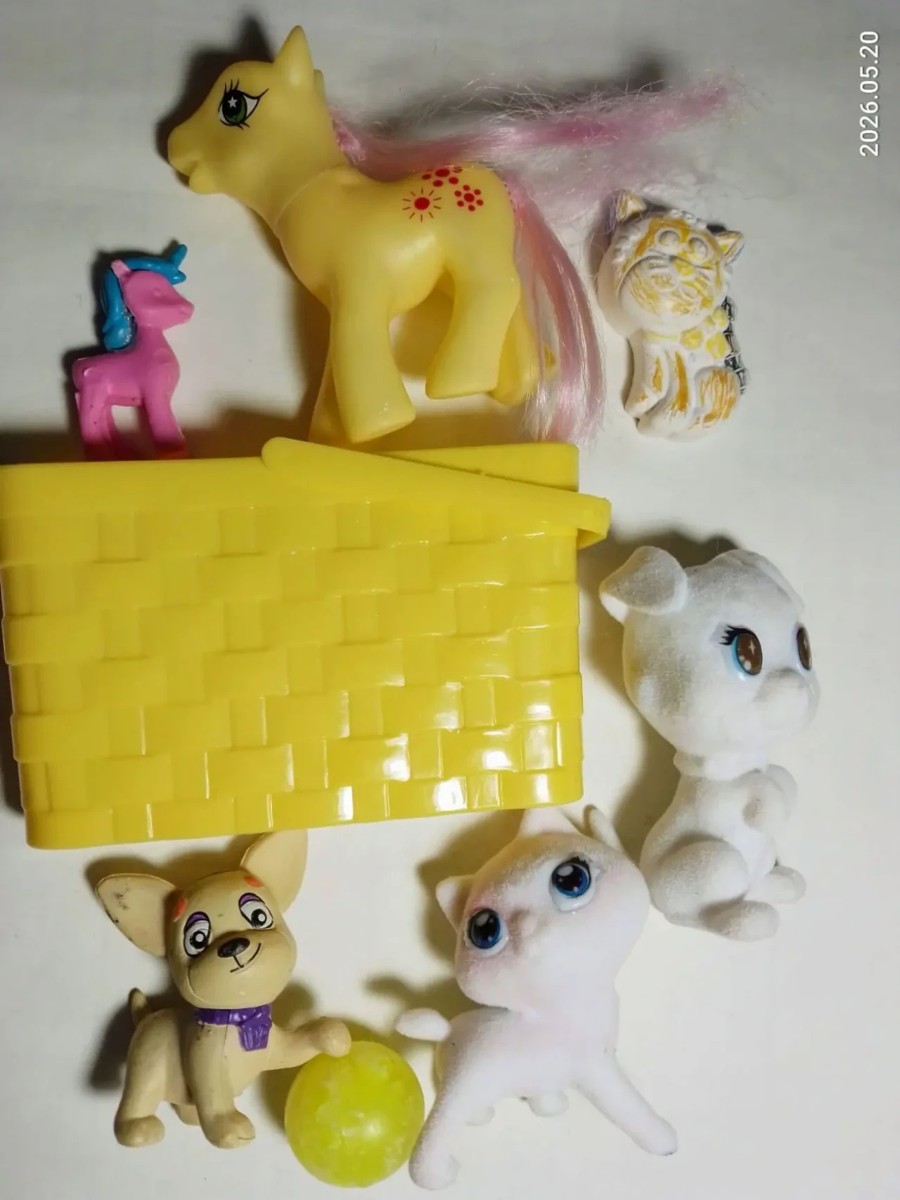 Игрушка модель животные, миньон, заводная снупи, 10 штук набор пластик