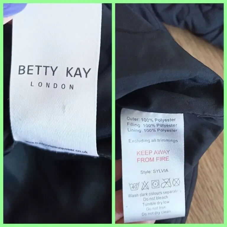 Betty Kay Демисезонное женское полупальто с капюшоном на 50 черное 9