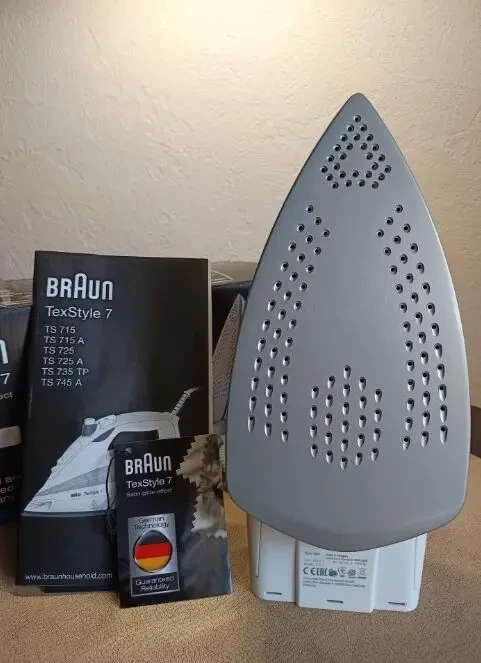 Паровой утюг Braun TexStyle 7 TS 715. Новый 3