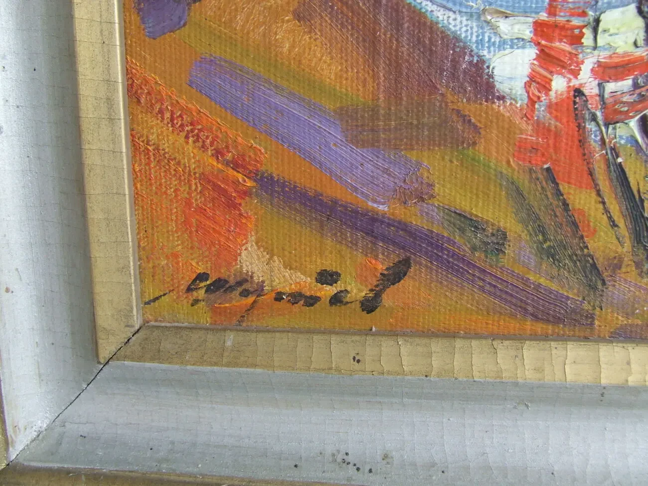 Нар.худ.Укр.Закарпатская школа. Шутєв І. п.о. роз. 65 х 50 см. 1980 р 2