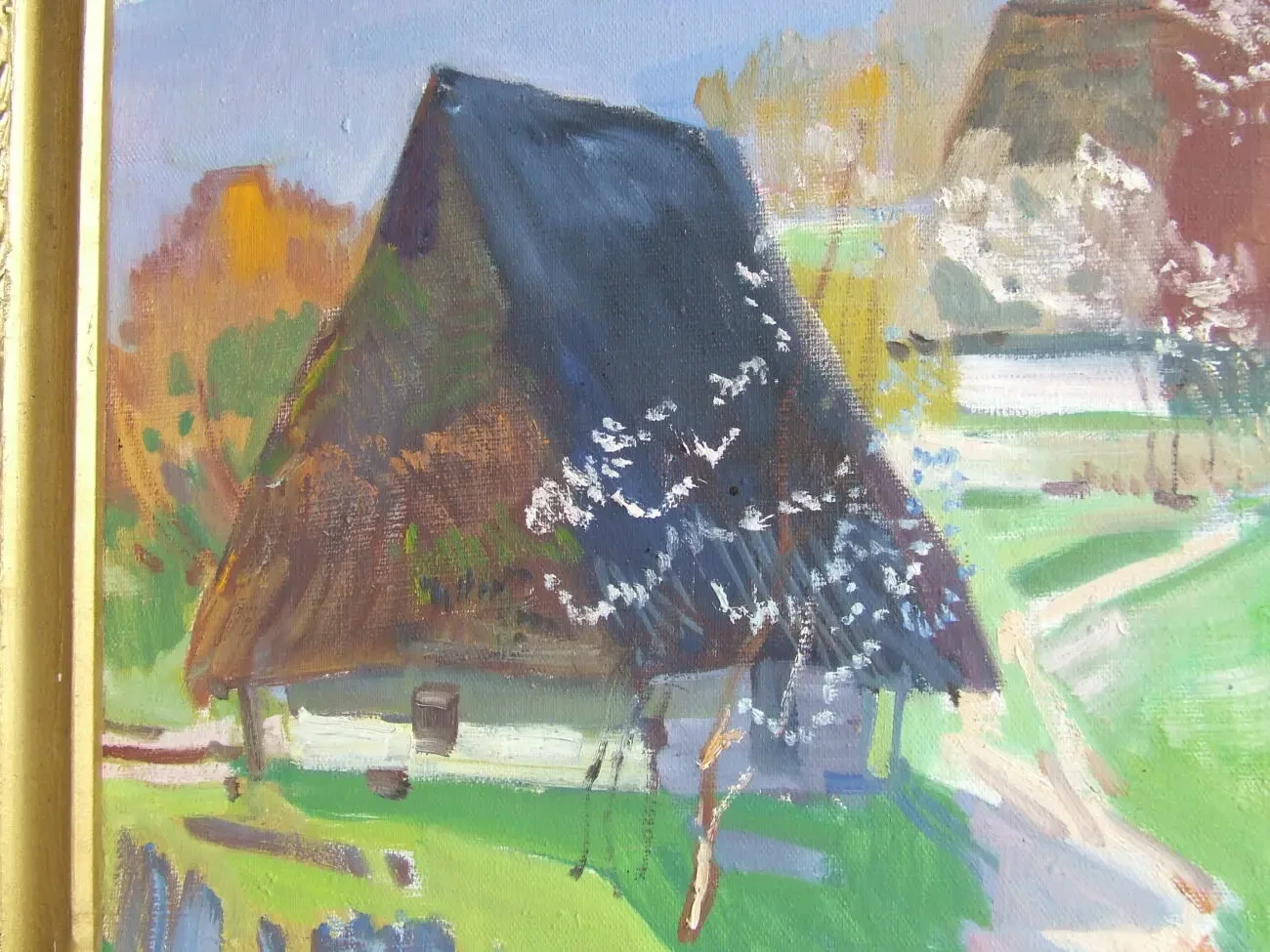 Нар.худ.Укр.Закарпатська школа. Кашшай А. п.о. роз. 70 х 65см. 1970 р 4