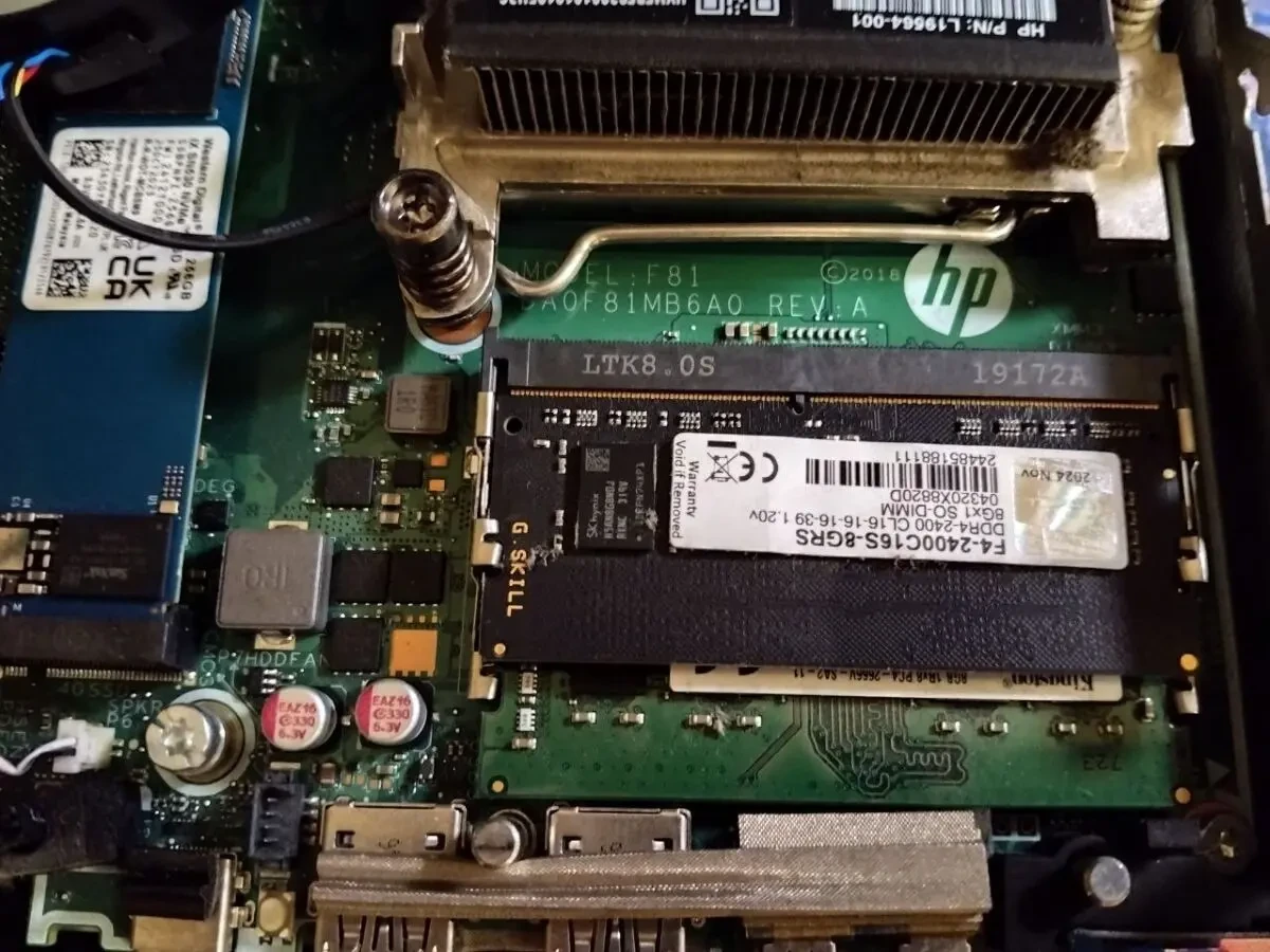 HP Pro desk D4 mini 3