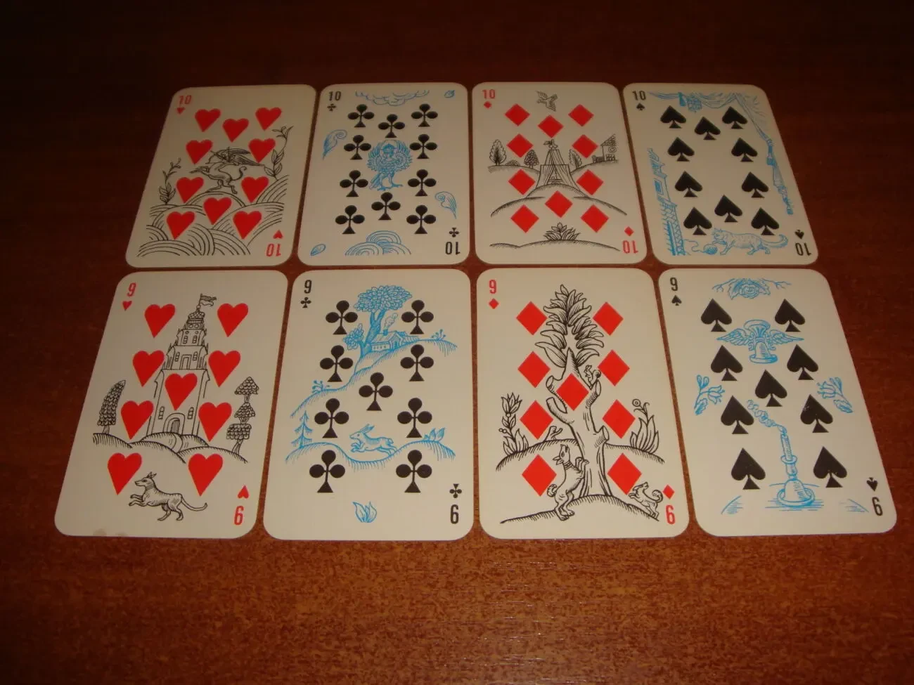Игральные карты Лубочные, 1992 г. 4