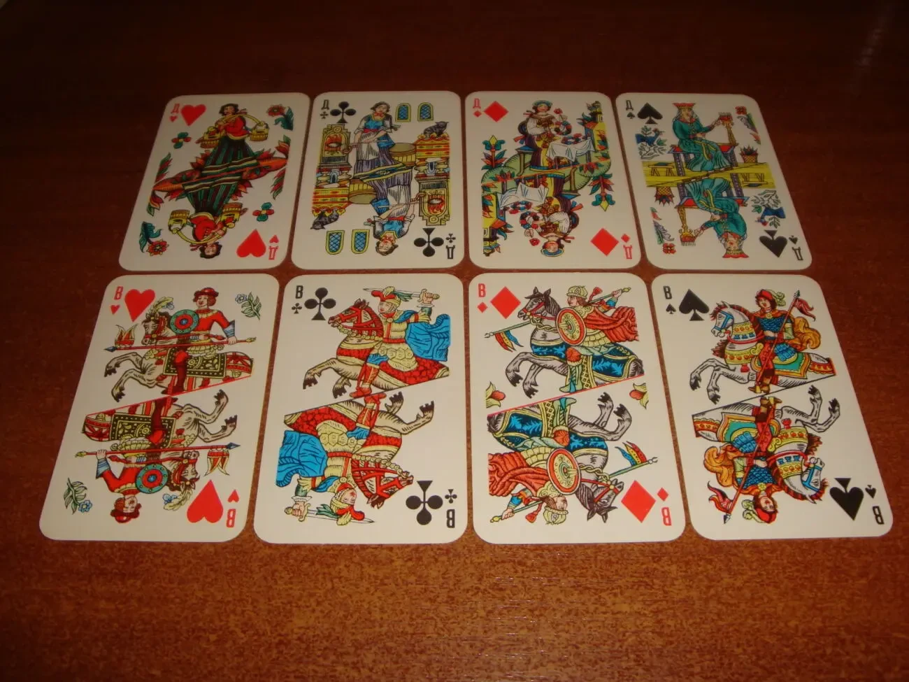 Игральные карты Лубочные, 1992 г. 3