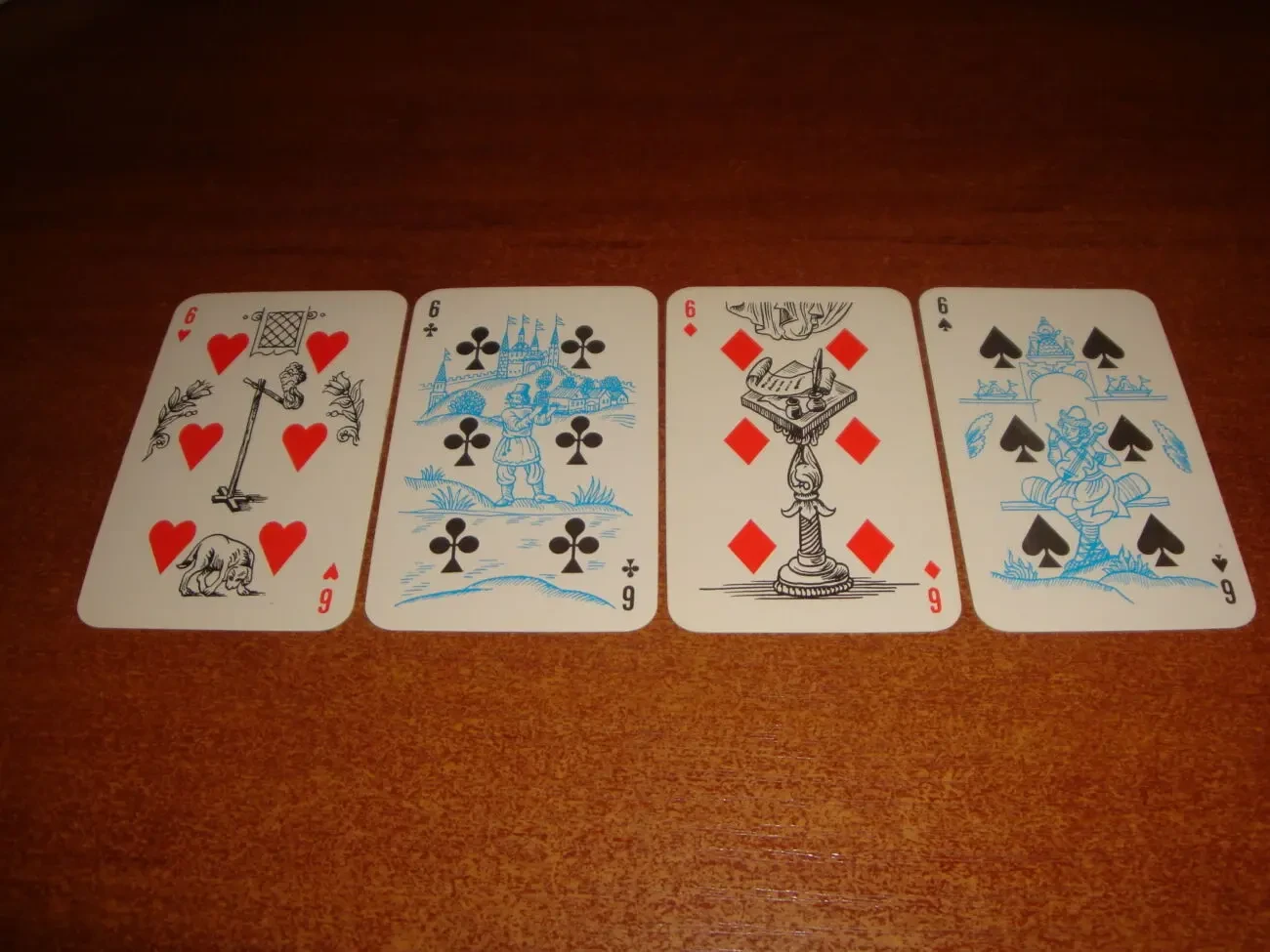 Игральные карты Лубочные, 1992 г. 6