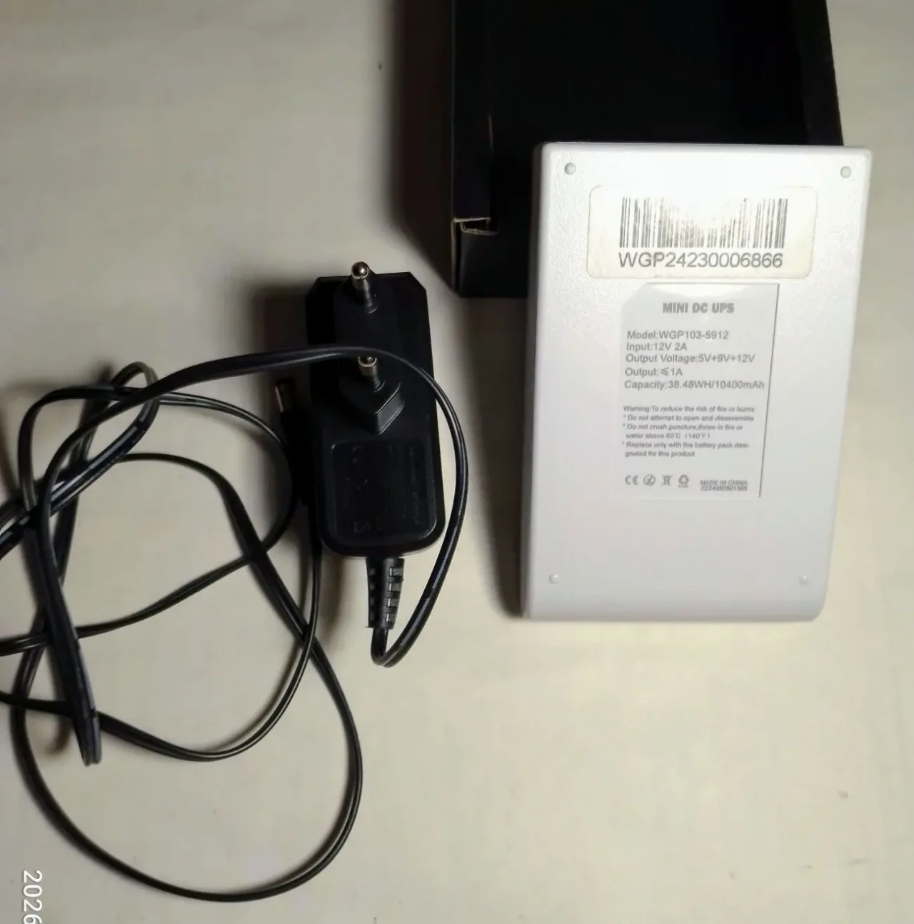 Повербанк для роутера и прочего 12v 9v 5v Wonderful Green Power Mini Dc Ups 10400mah 2