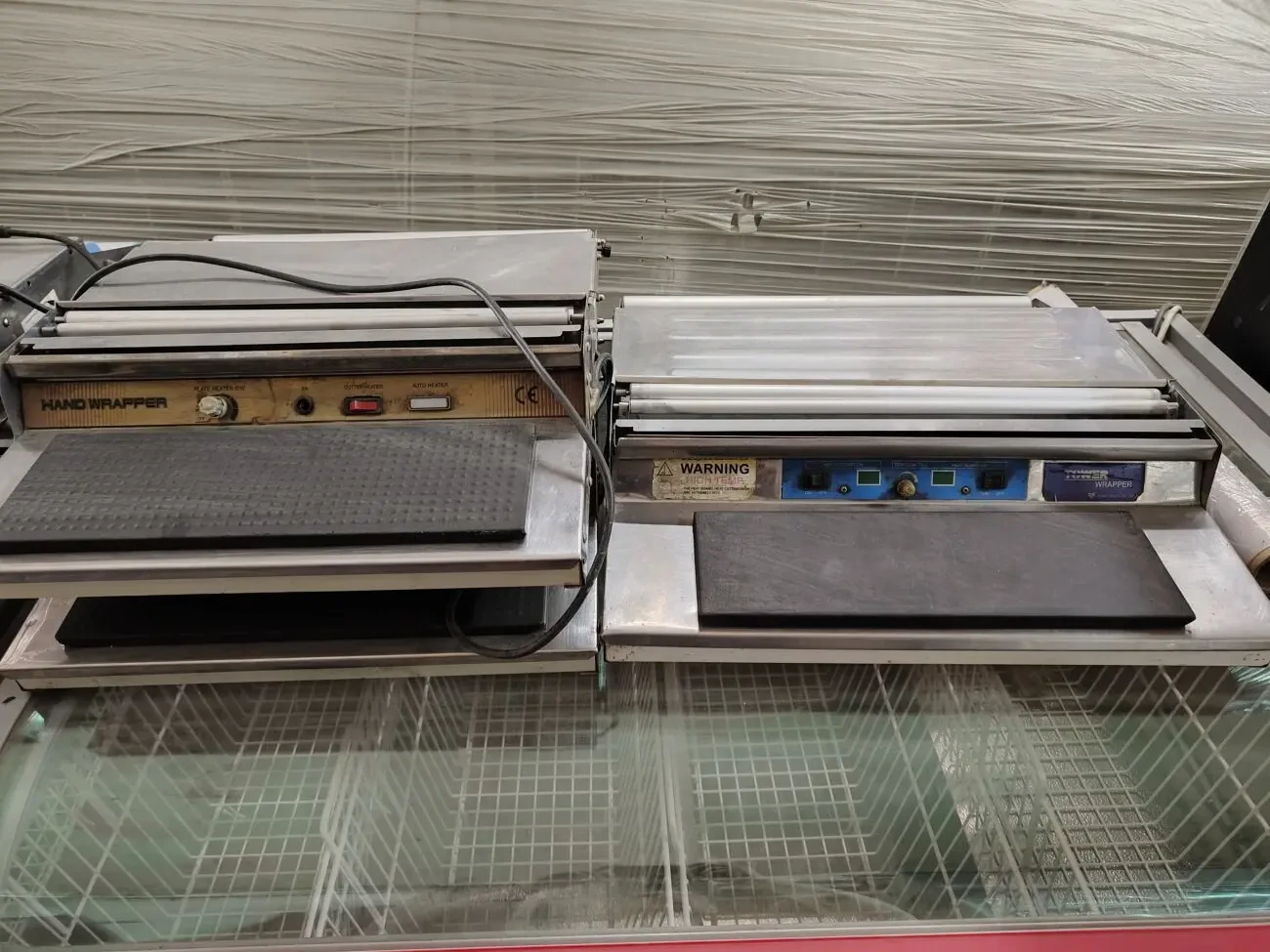 Гарячий пакувальний стіл Hand Wrapper 450 бу, гарячі столи бу, пакувальний стіл бу 4