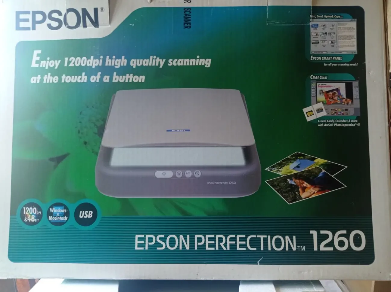 Планшетный сканер EPSON 8