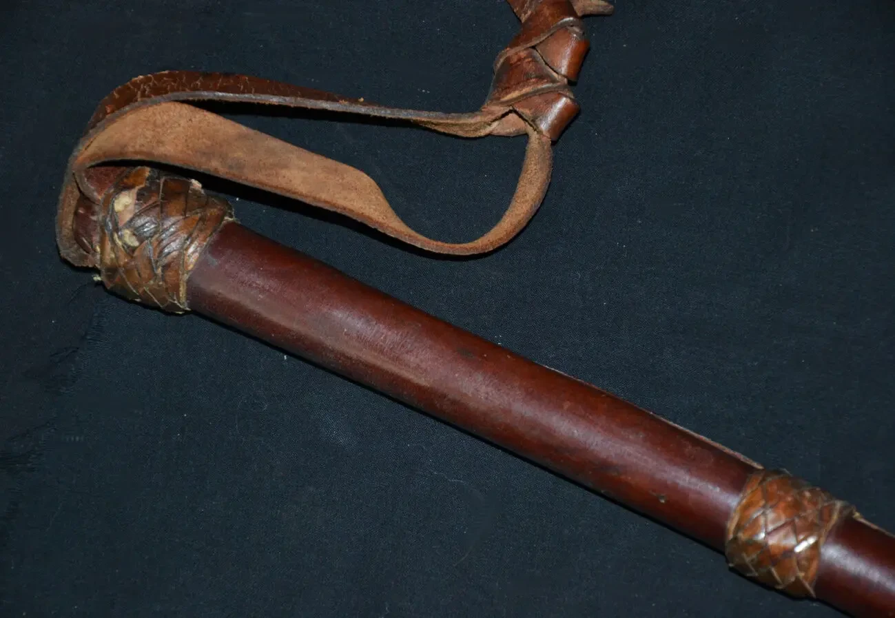 Старинный военный хлыст (swagger stick) 2