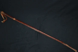 Старинный военный хлыст (swagger stick)