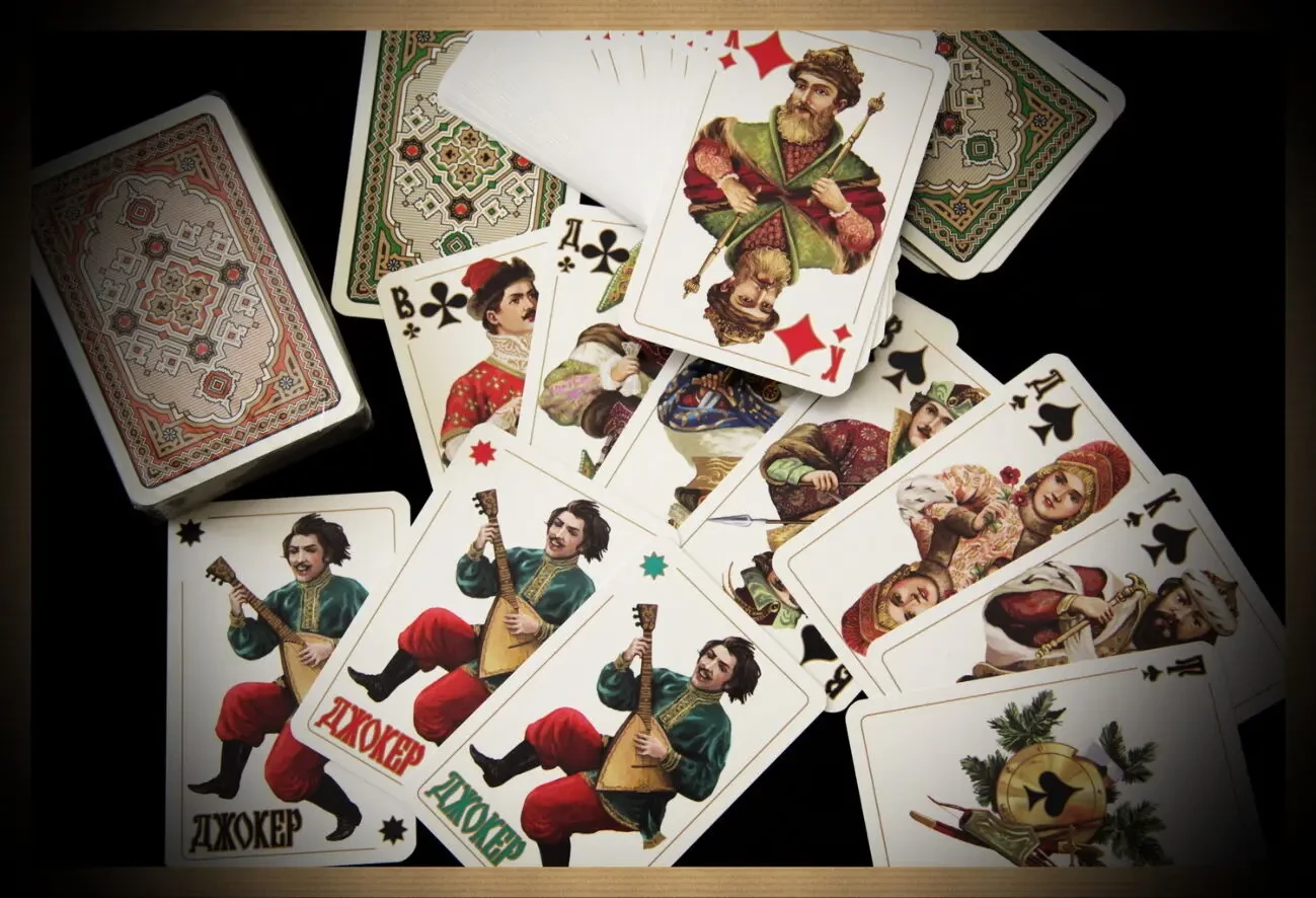 Игральные карты Русский стиль, 2012 г. 10