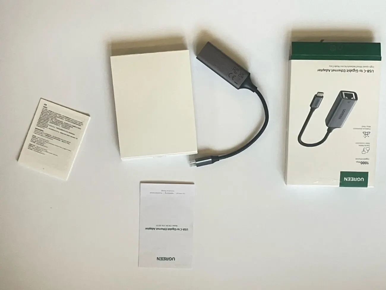 UGREEN USB-C мережевий адаптерGigabit Ethernet 1000Мбіт/с 3
