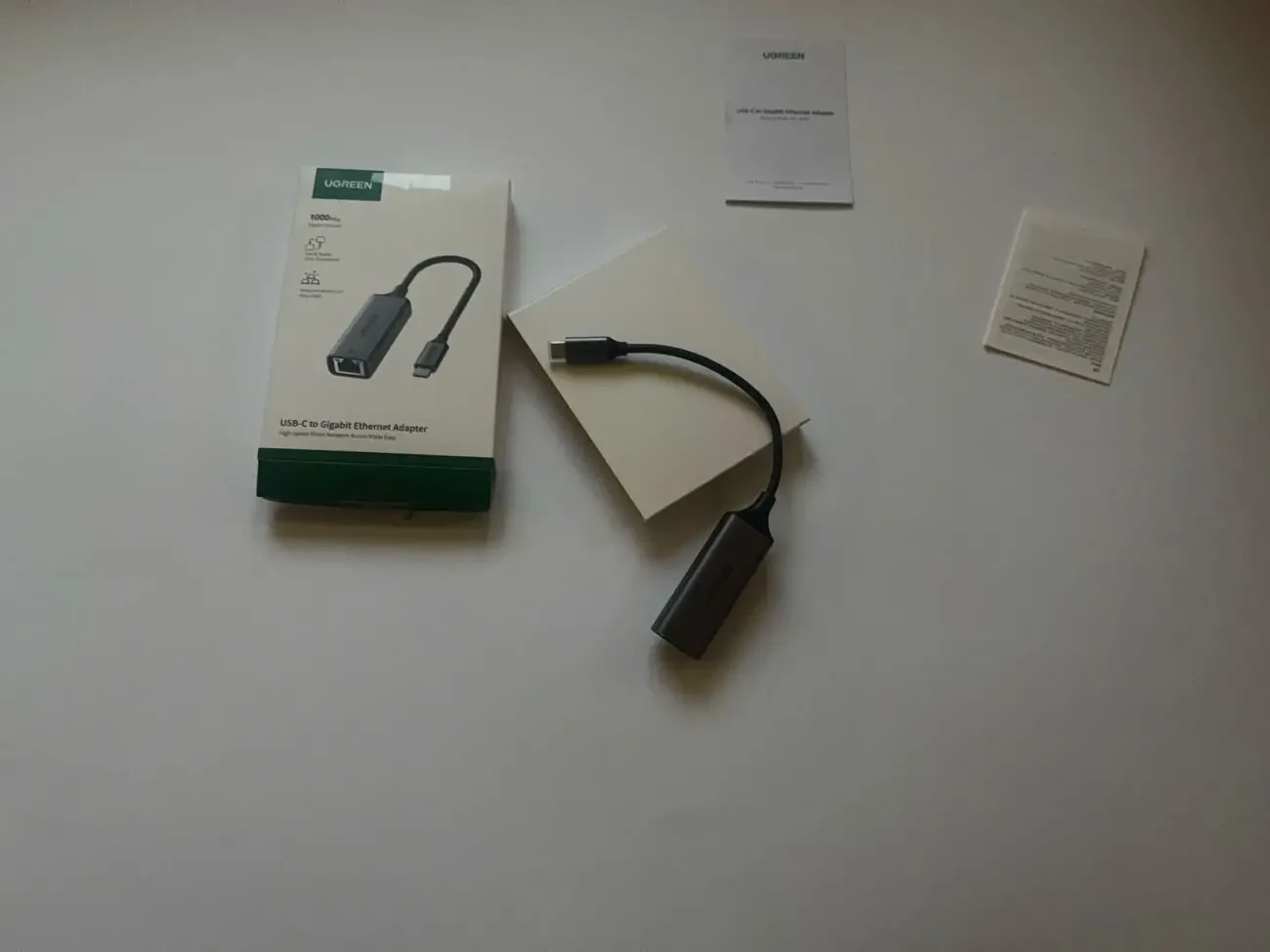 UGREEN USB-C мережевий адаптерGigabit Ethernet 1000Мбіт/с 5