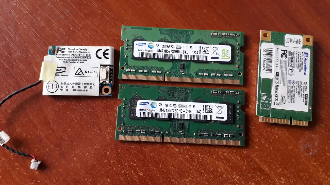 Модули памяти DDR2 DDR3 для ноутбука 3