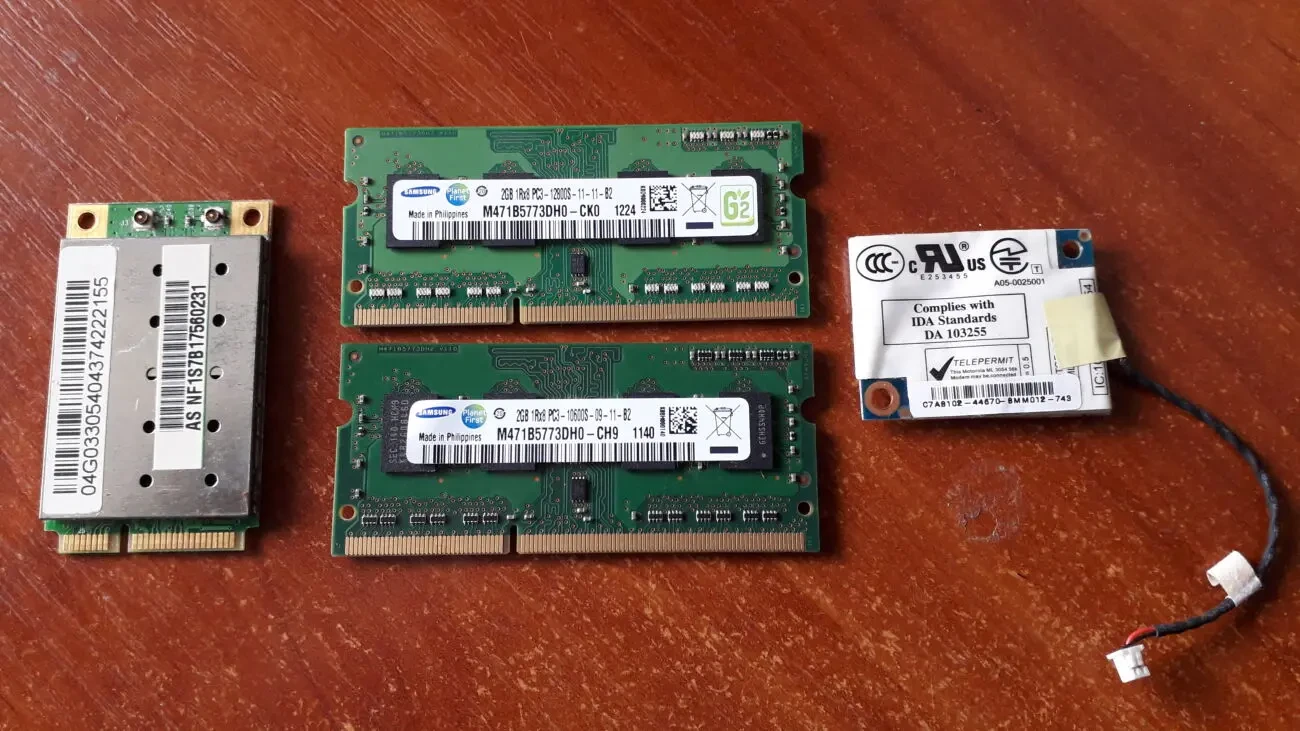 Модули памяти DDR2 DDR3 для ноутбука 4