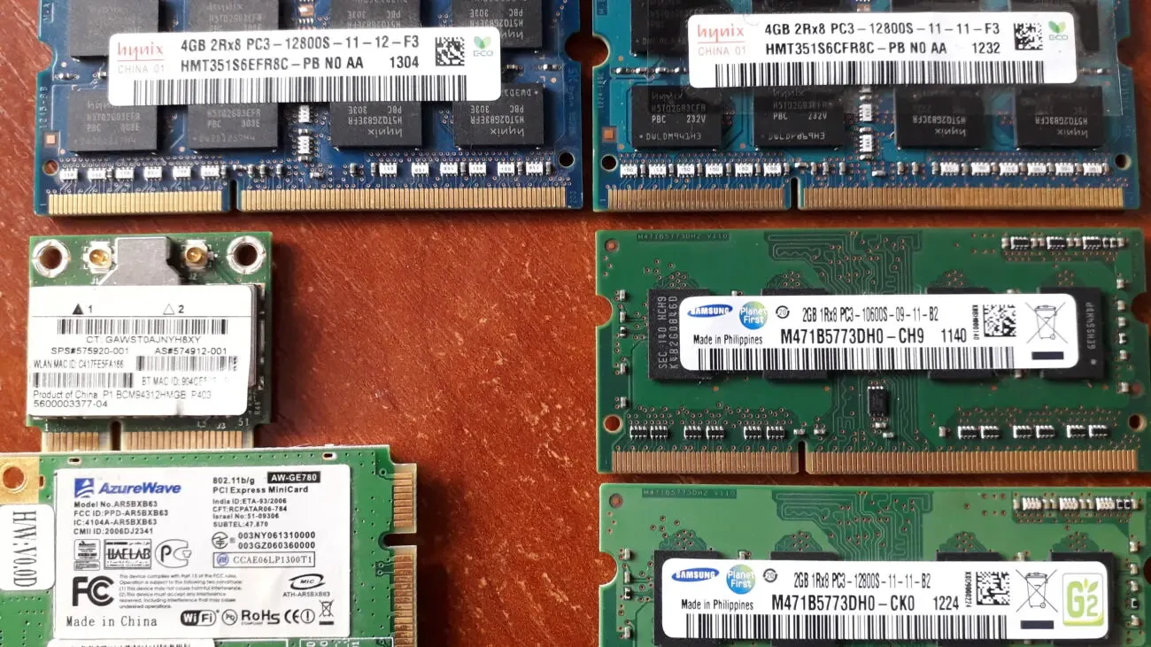 Модули памяти DDR2 DDR3 для ноутбука 4