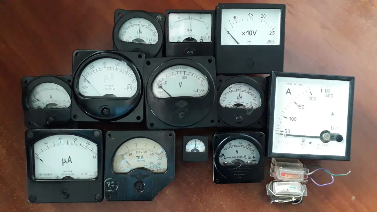 Измерительные приборы Головки V A Om 7
