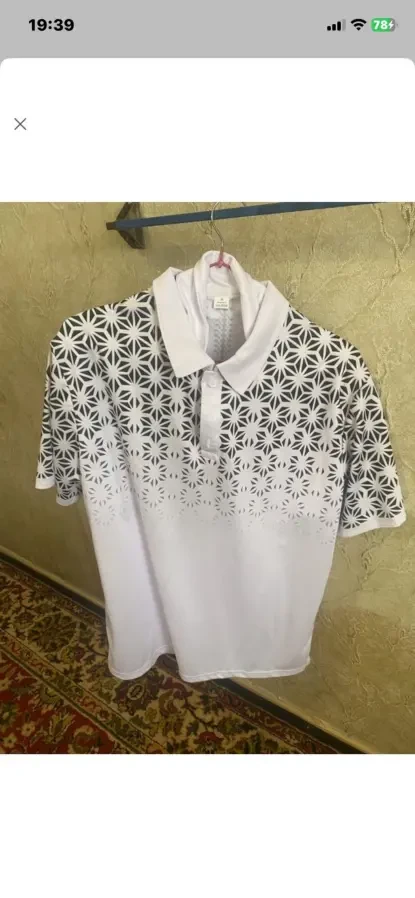 Біле чоловіче поло 2