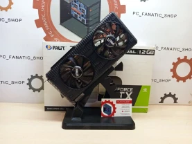 Відеокарта Palit GeForce RTX 3060 Dual (NE63060019K9-190AD)