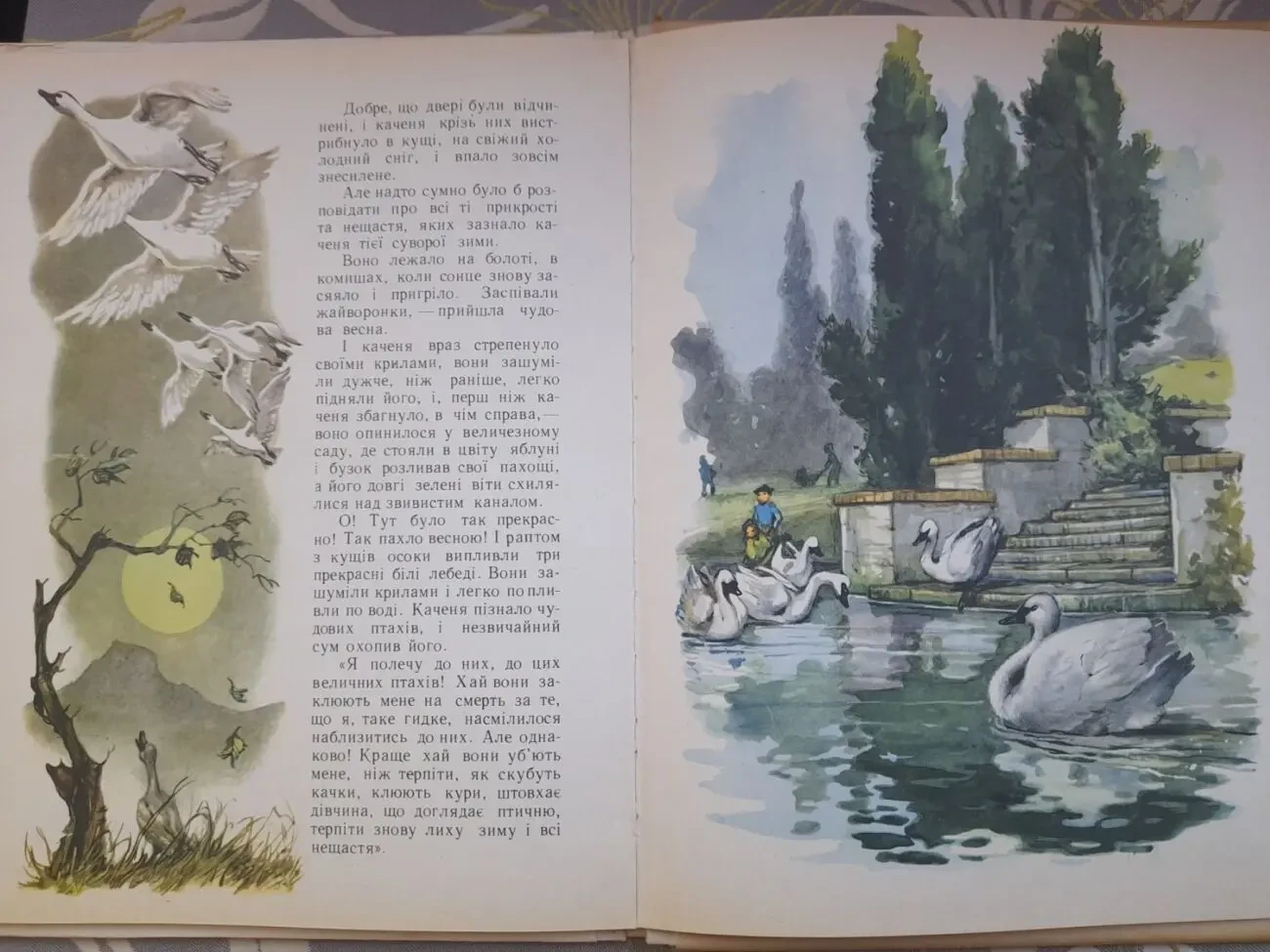 Андерсен Дикие лебеди и другие сказки 1967 Дикі лебеді та інші казки 9