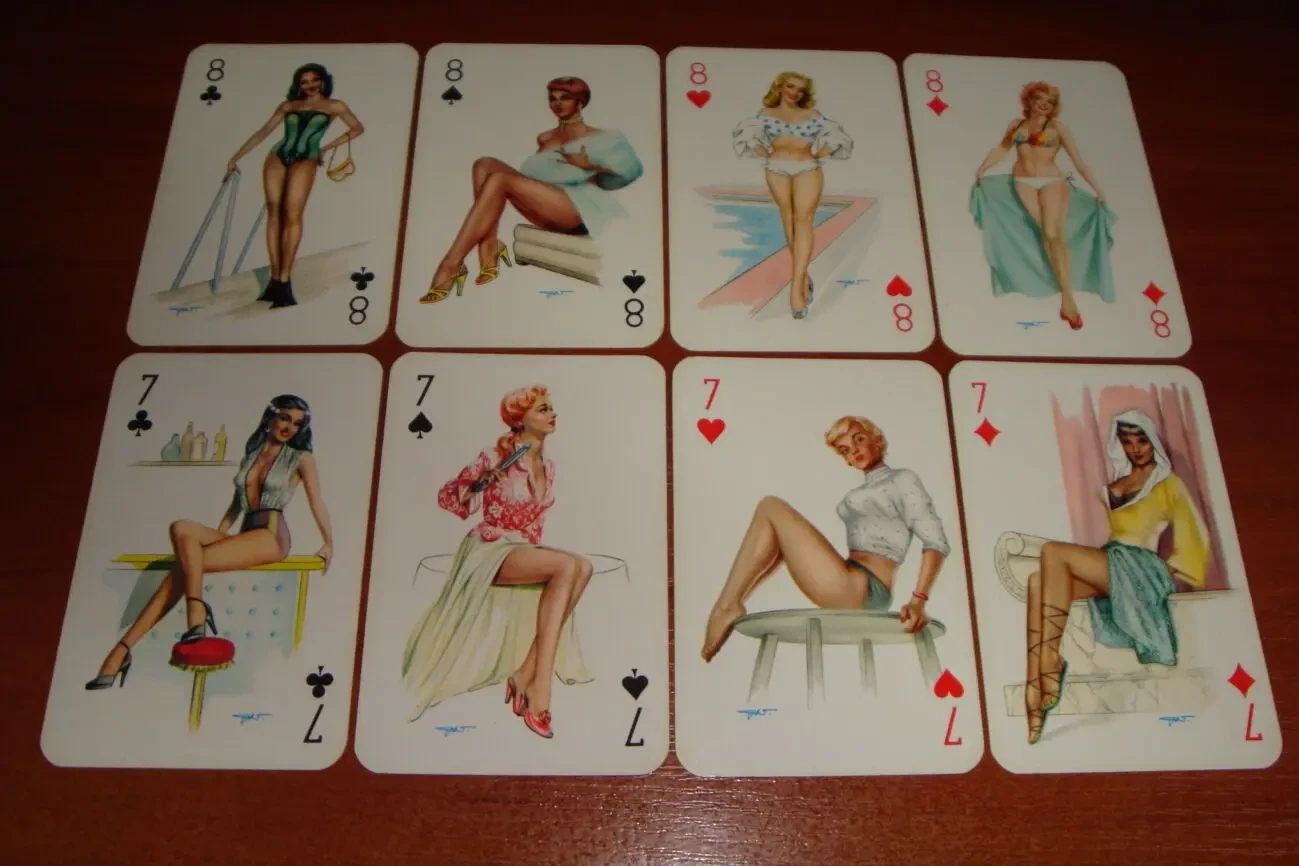 Игральные карты Darling, 1953 г. 5