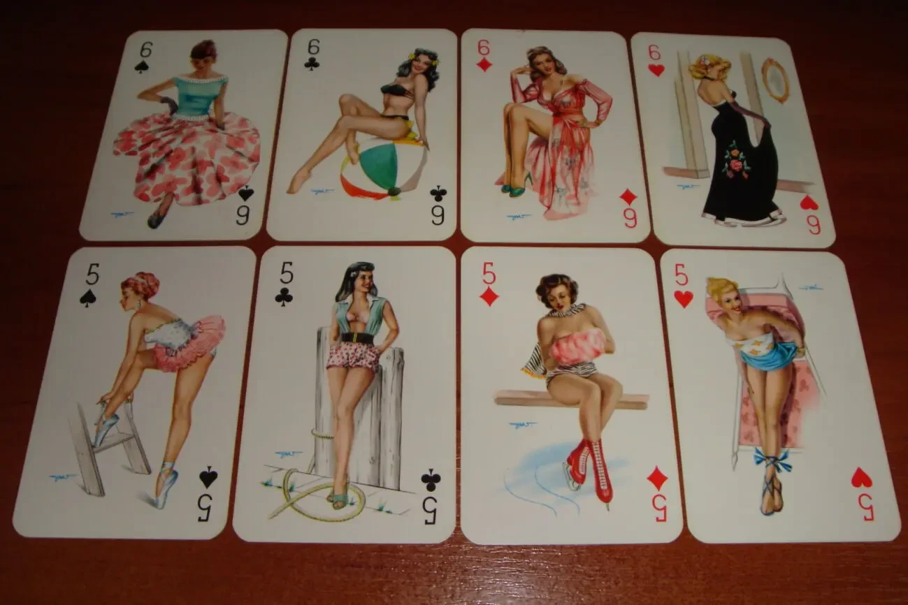 Игральные карты Darling, 1953 г. 6