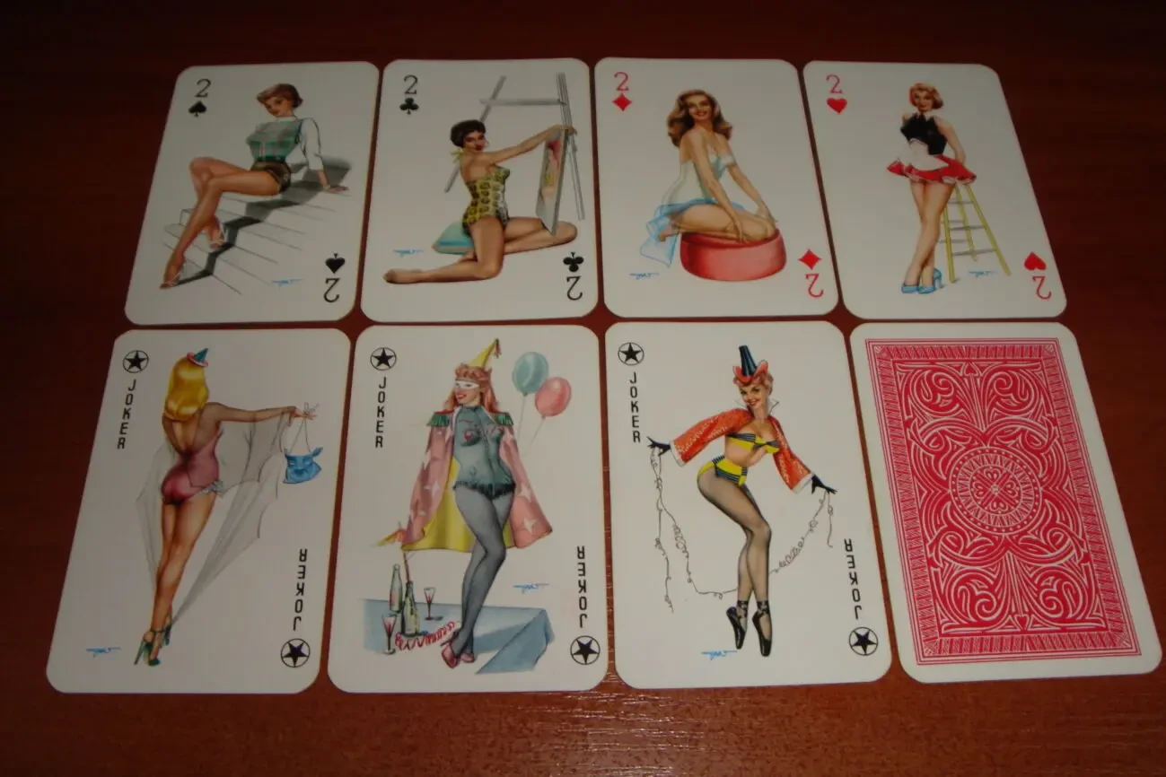 Игральные карты Darling, 1953 г. 8