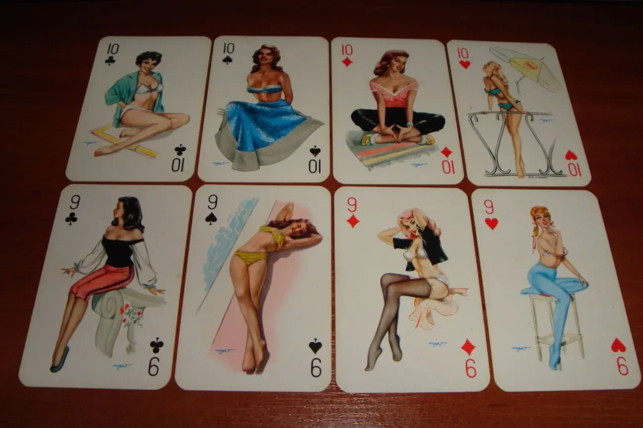 Игральные карты Darling, 1953 г. 4