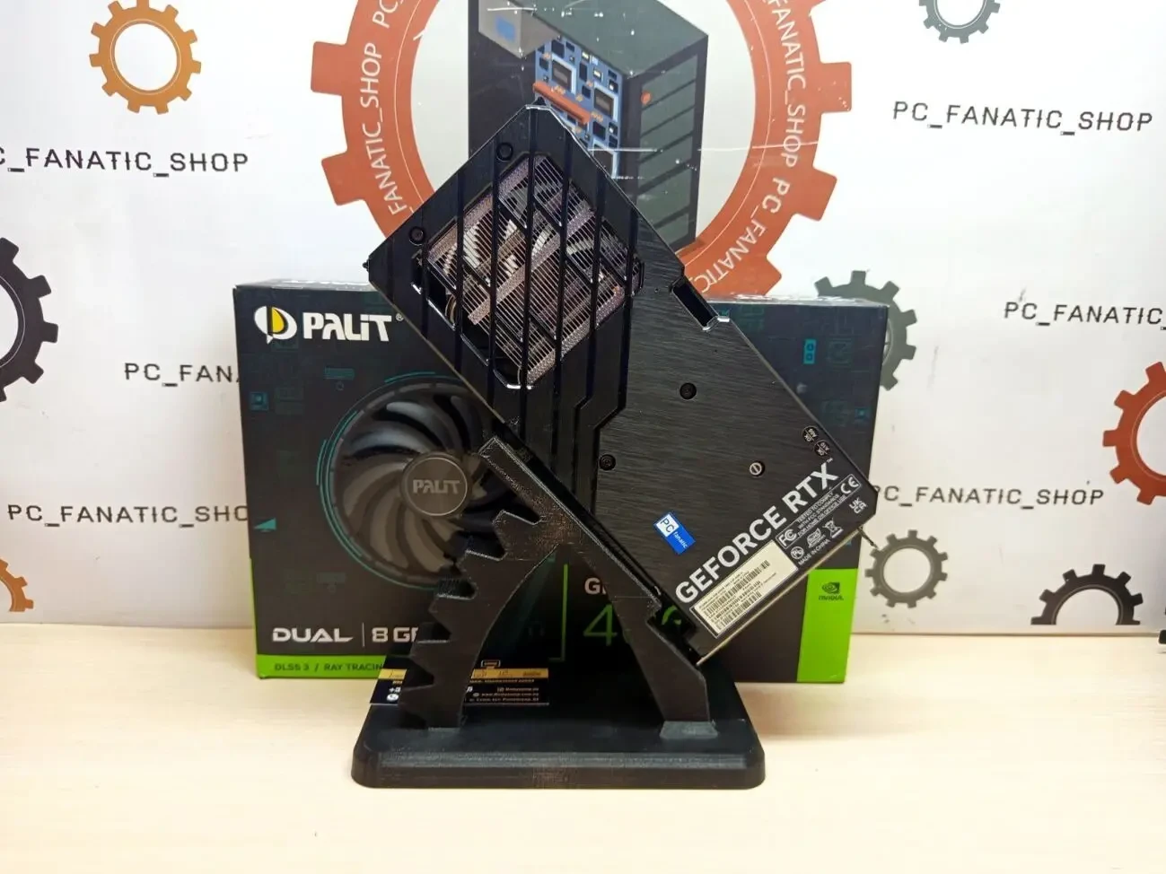 Відеокарта Palit GeForce RTX 4060 Dual (NE64060019P1-1070D) 3
