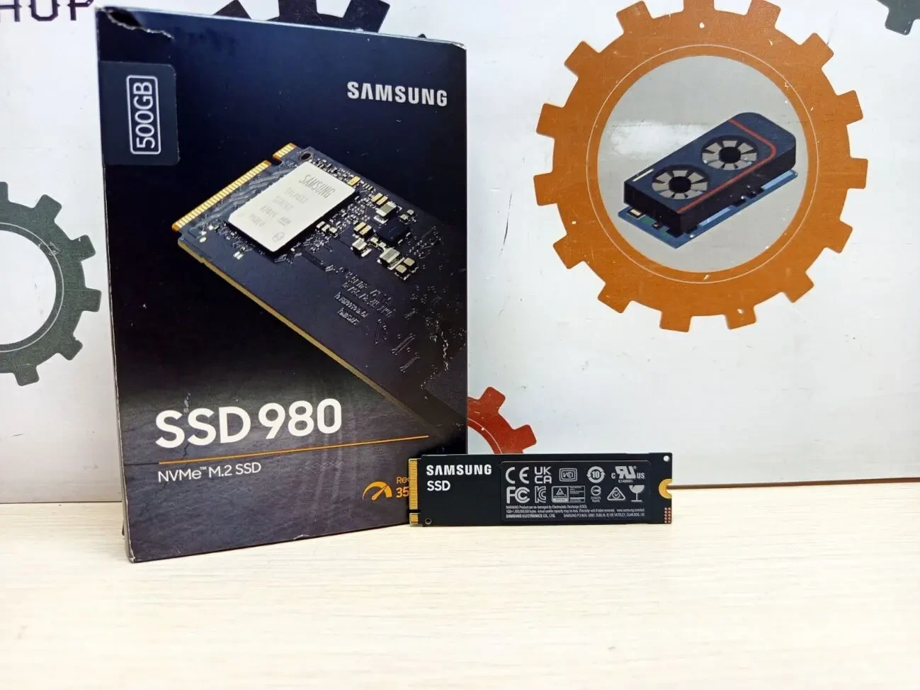 SSD накопичувач Samsung 980 500 GB (MZ-V8V500BW) 2