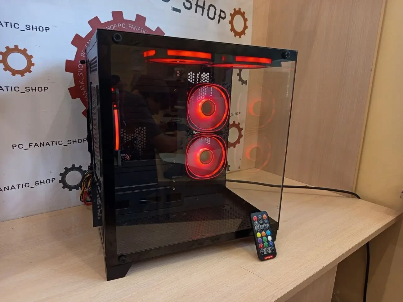 Корпус QUBE REEF ARGB Black