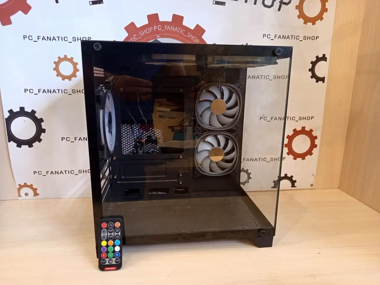 Корпус QUBE REEF ARGB Black 3