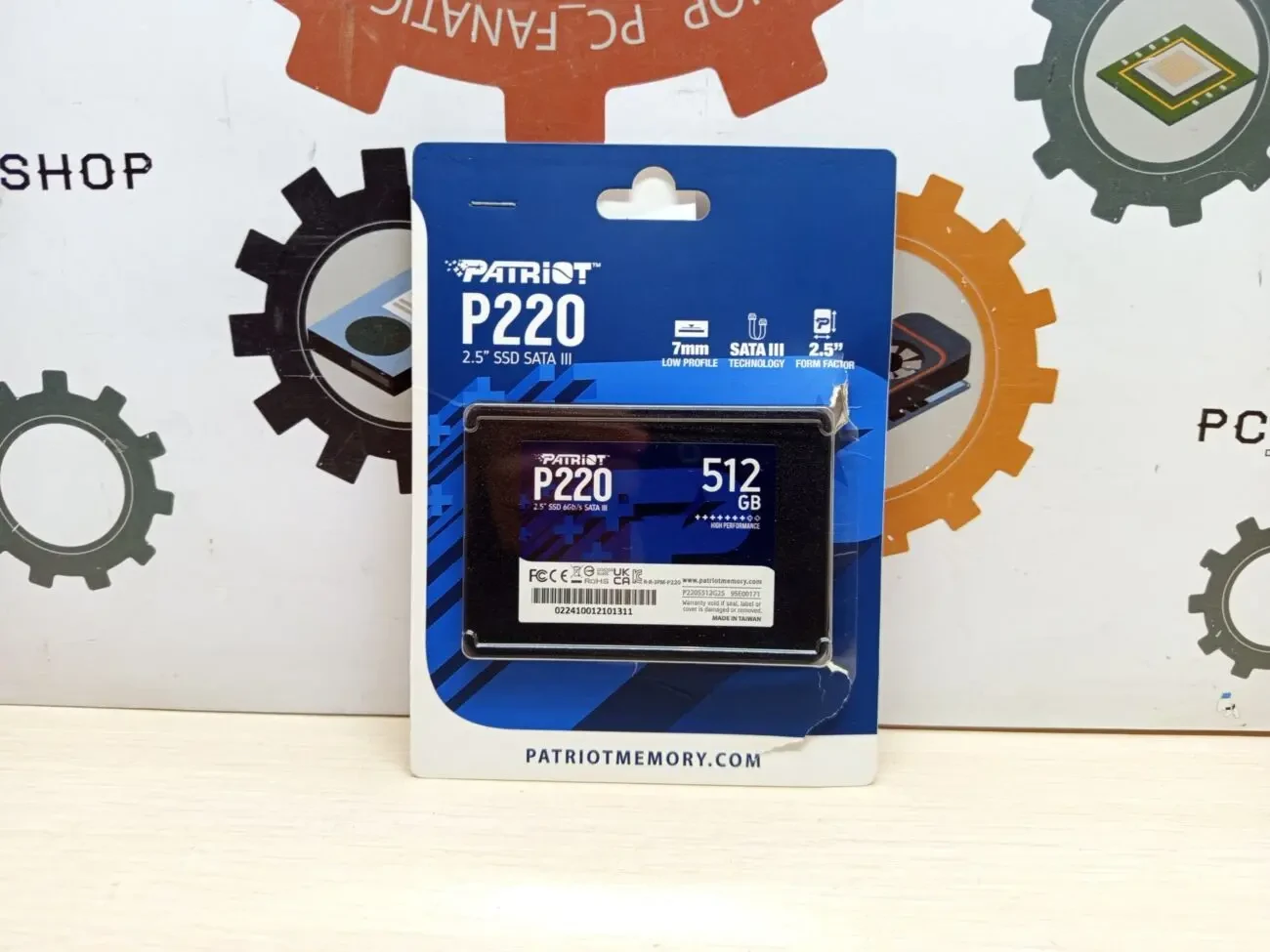 SSD накопичувач PATRIOT P220 512 GB