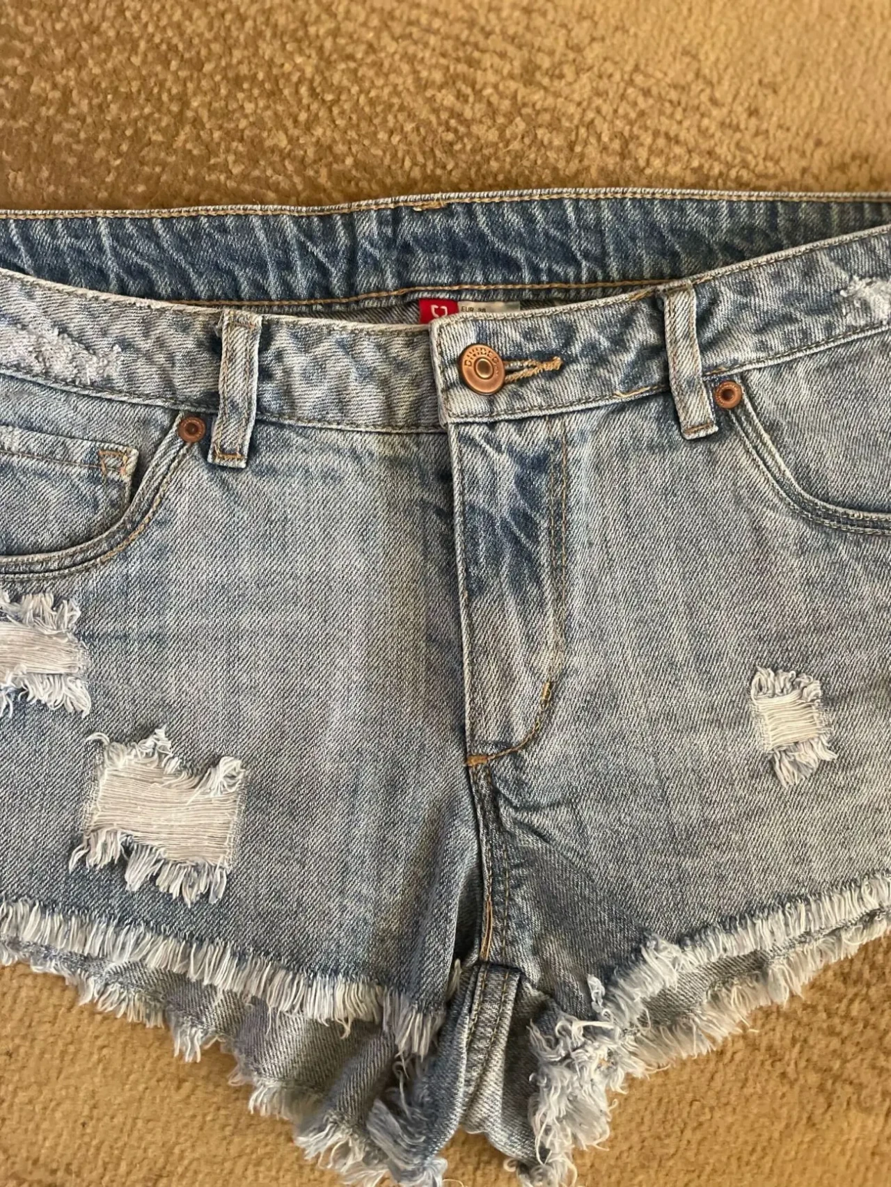 шорты джинсовые короткие H&M 2