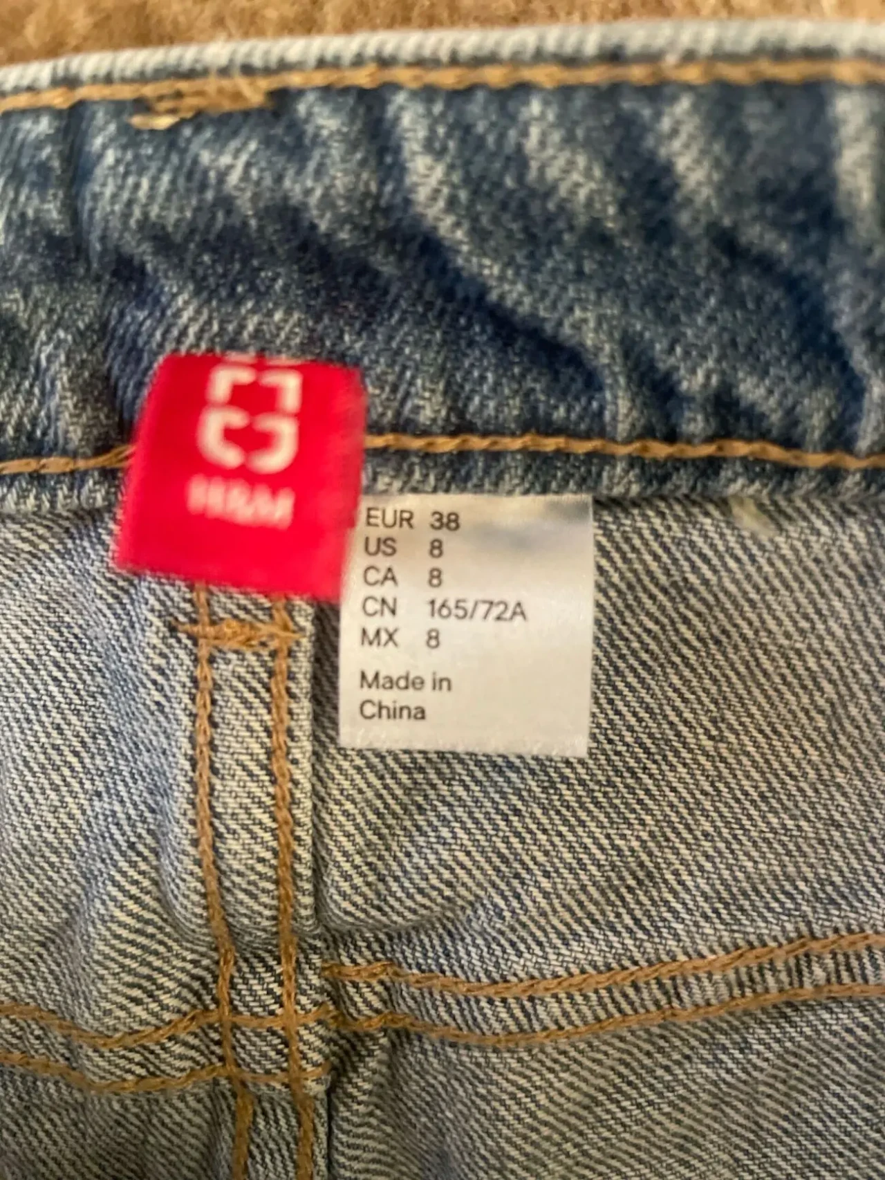 шорты джинсовые короткие H&M 4