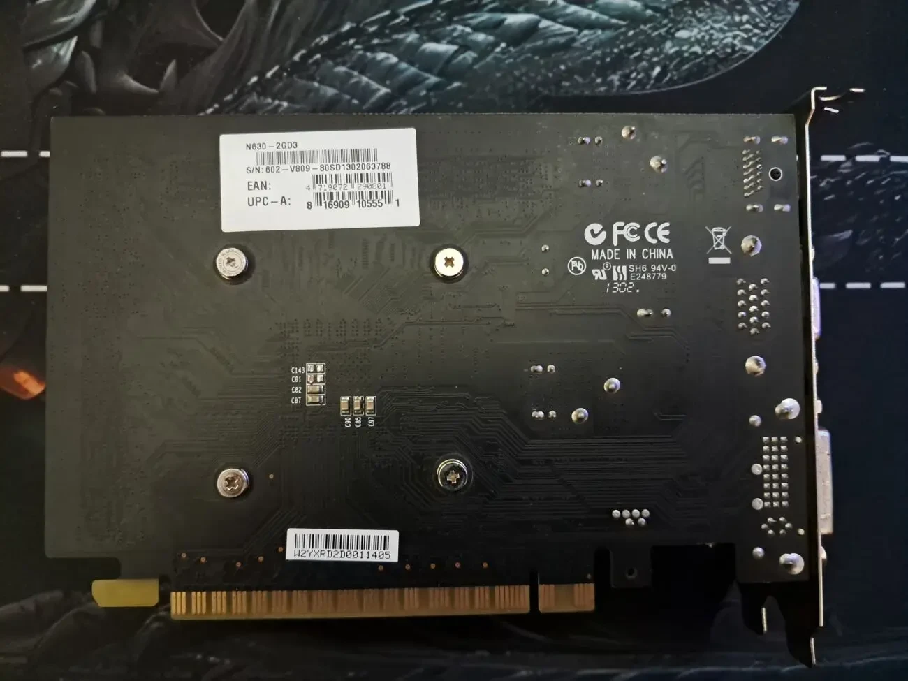 Видеокарта MSI NVIDIA N630 - 2GD3 2