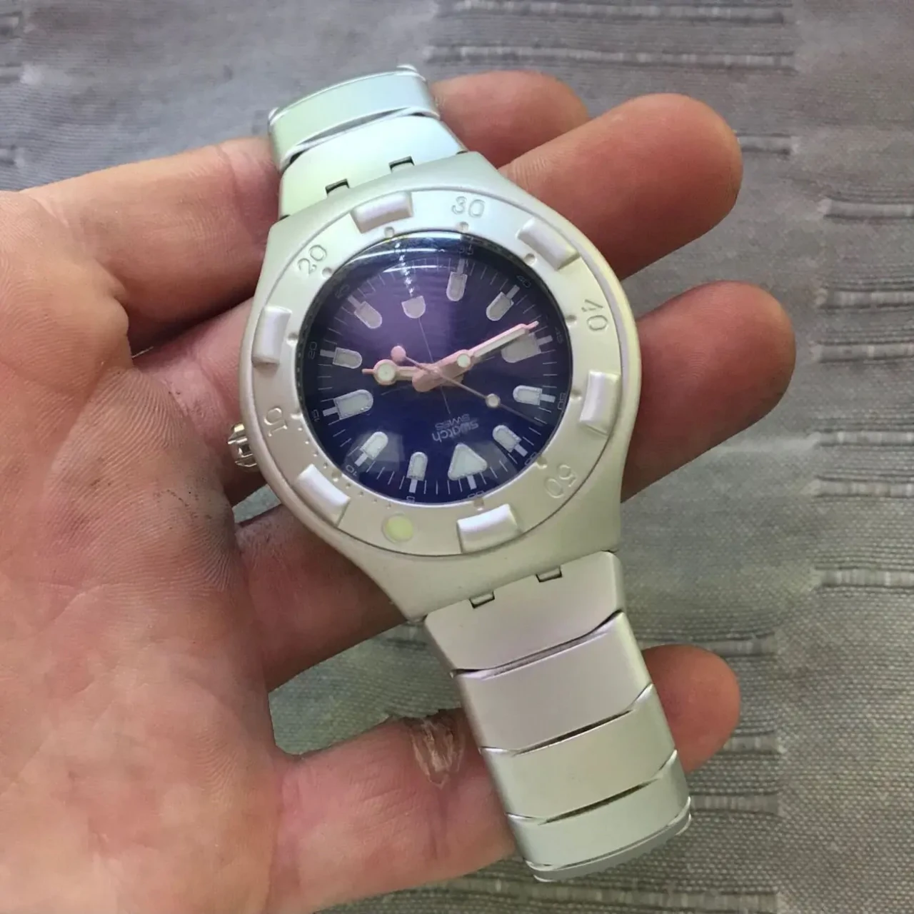 Часы SWATCH Scuba 200  (Aluminum)