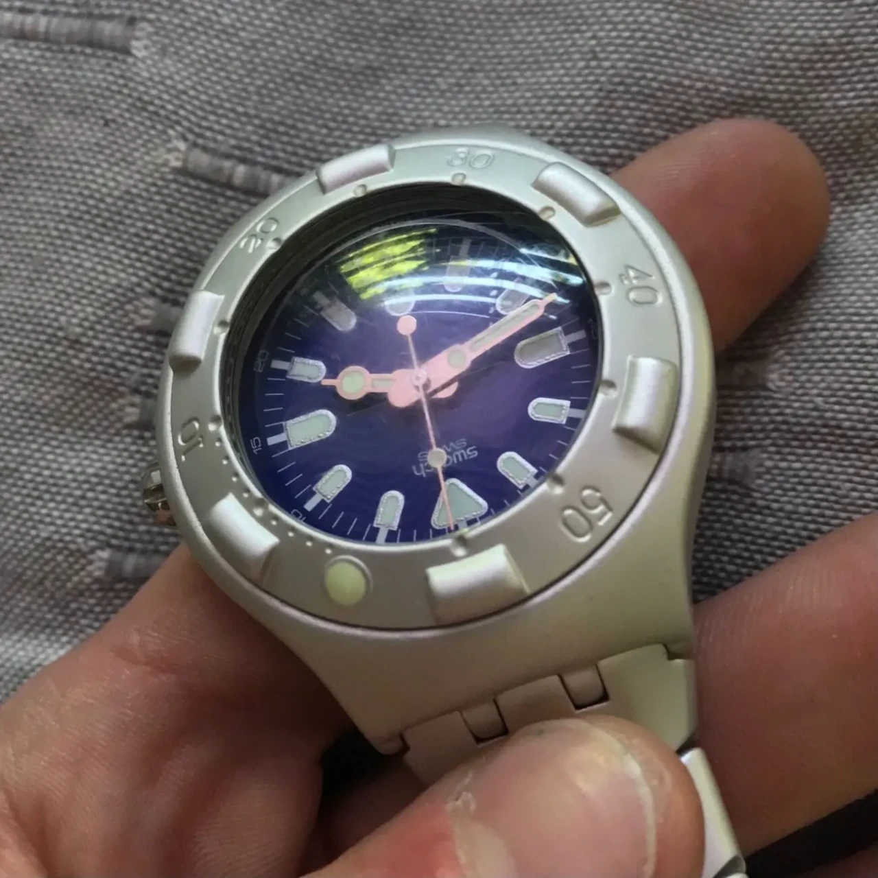 Часы SWATCH Scuba 200  (Aluminum) 2